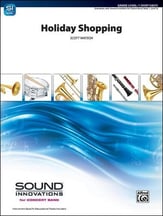 Holiday Shopping Concert Band sheet music cover